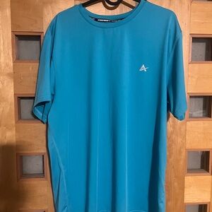 Arctic Cool Blue Activewear Hot Weather Shirt, L